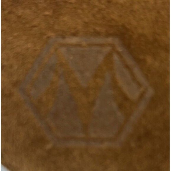 Morton Buildings Black Canvas Brown Embroidered Strapback Hat Cap - Picture 7 of 7